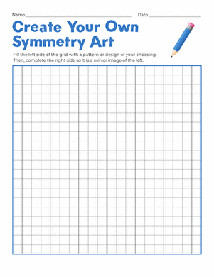 Create Your Own Symmetry Art large image