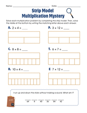 Strip Model Multiplication Mystery large image