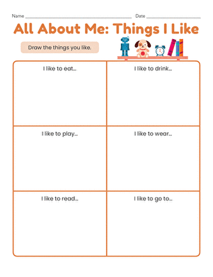 All About Me: Things I Like large image