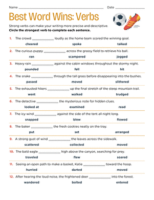 Best Word Wins: Verbs large image