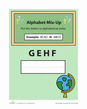 Alphabet Mix-Up 2