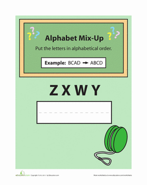 Alphabet Mix-Up 7