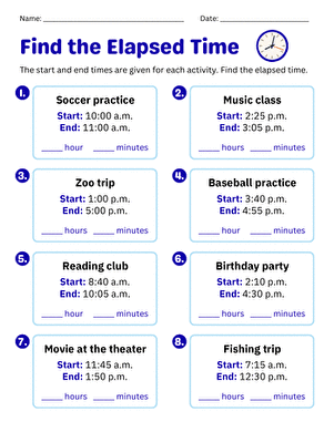 Find the Elapsed Time large image