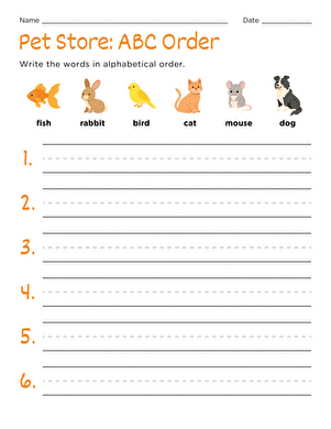 Pet Store: ABC Order large image