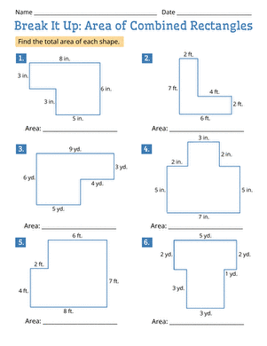 Break It Apart: Area of Combined Rectangles large image