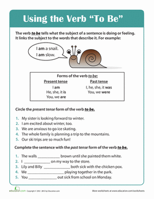 Grammar Basics: Using the Verb To Be