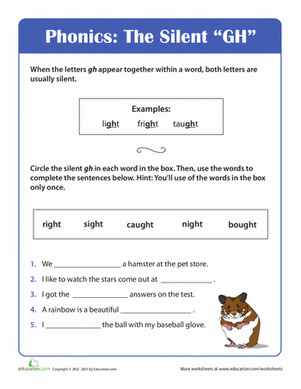 Phonics Fun: Silent Gh