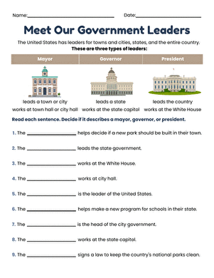 Meet Our Government Leaders large image