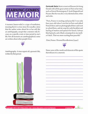 What is a Memoir?