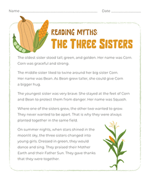 Reading Myths: The Three Sisters large image