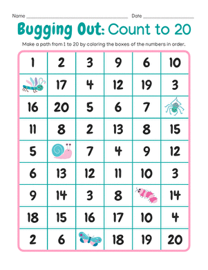 Bugging Out: Count to 20 large image