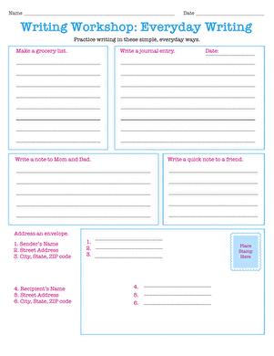 Writing Workshop: Everyday Writing large image