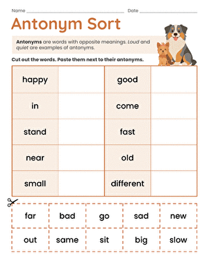 Antonym Sort large image