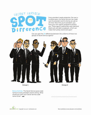 Secret Service Agents by Brian Chang
