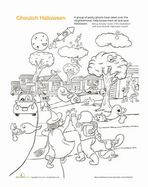 Find the Objects: Halloween