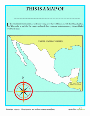Mexico Research Map