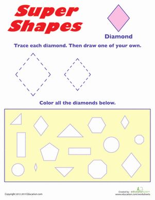 Super Shapes: Diamond