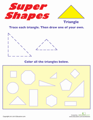 Super Shapes: Triangle