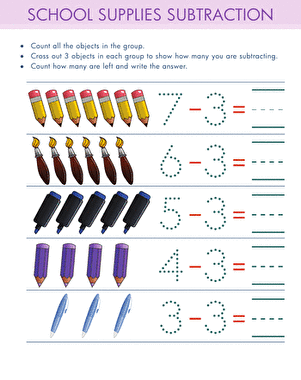 Subtract Three