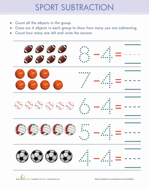 Subtract Four