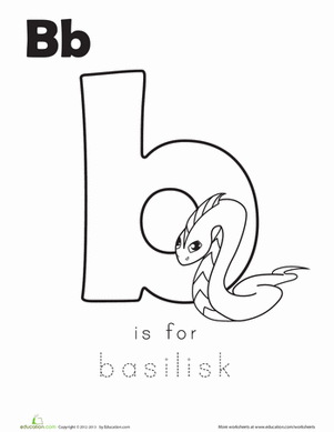 'B' is for Basilisk