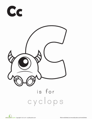 'C' is for Cyclops