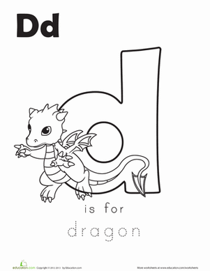 'D' is for Dragon