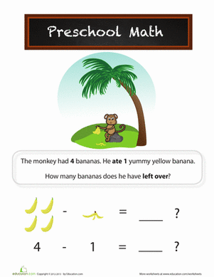 Monkey Subtraction