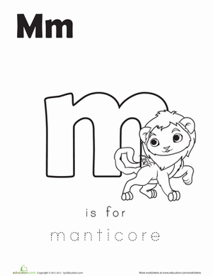'M' is for Manticore