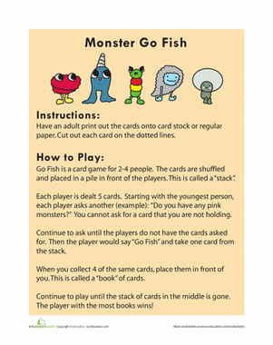 Monster Go Fish