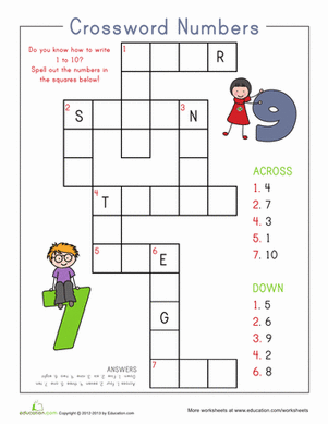 Number Crossword