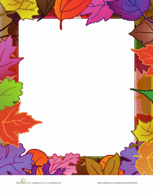 Fall Leaves Paper