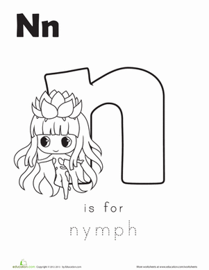 'N' is for Nymph