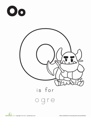 'O' is for Ogre