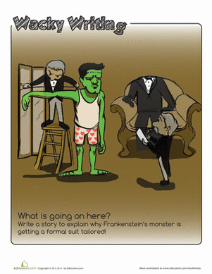 Frankenstein Writing Prompt