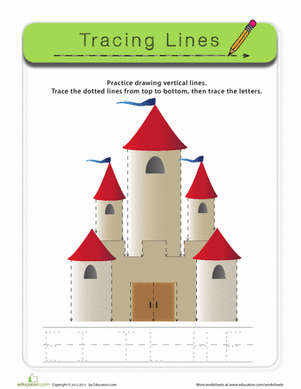 Drawing Vertical Lines