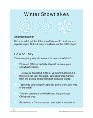 Snowflake Cutouts