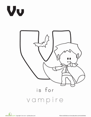 'V' is for Vampire