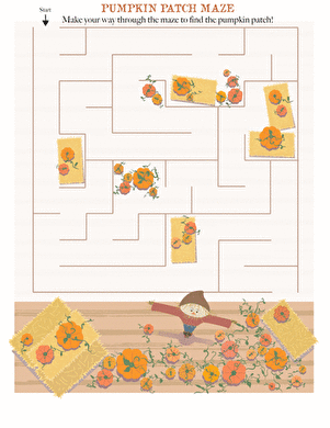 Pumpkin Patch Maze