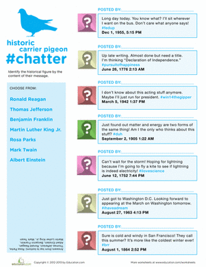 Historical Status Updates