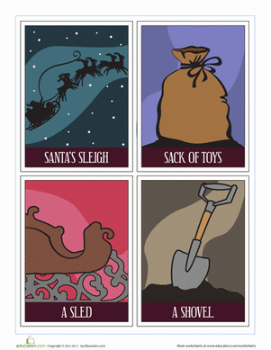 Holiday Story Cards: Story Items
