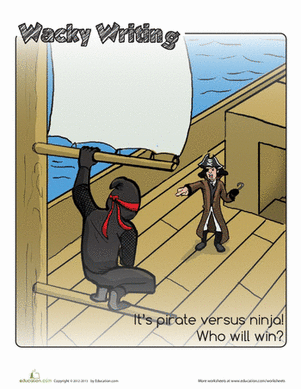 Pirate vs Ninja