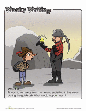 Pinocchio Writing Prompt