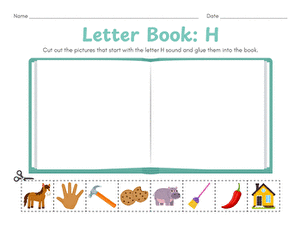 Letter Book: H large image