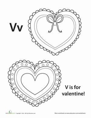 V is for Valentine