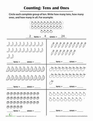 Counting Tens and Ones
