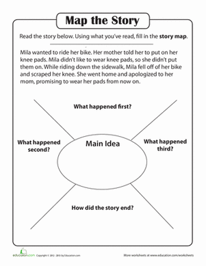 Story Comprehension: Create a Story Map