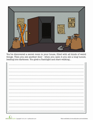 Secret Door Writing Prompt