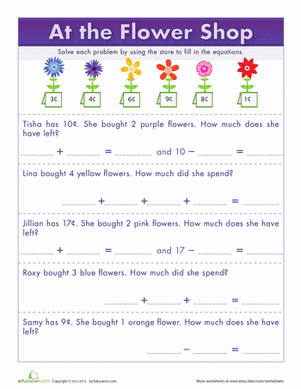Flower Shop Math