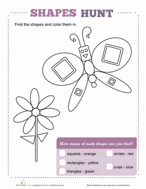 Color by Shapes